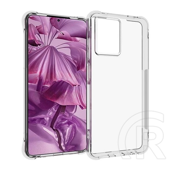 Gigapack HMD Pulse  szilikon telefonvédő (ütésállóság, légpárnás sarok) átlátszó