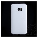 Gigapack HTC 10 szilikon telefonvédő (S-line) fehér