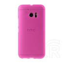 Gigapack HTC 10 szilikon telefonvédő (matt) rózsaszín