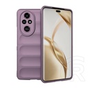 Gigapack Honor 200 Pro szilikon telefonvédő (ütésállóság, kameravédő, 3d) lila