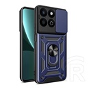 Gigapack Honor 200 Smart defender szilikon telefonvédő (ütésállóság, tartógyűrű, kameravédő) sötétkék