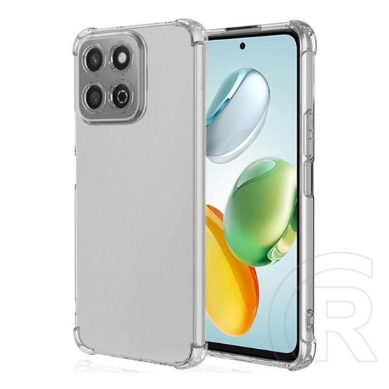 Gigapack Honor 200 Smart szilikon telefonvédő (ütésállóság, légpárnás sarok) átlátszó