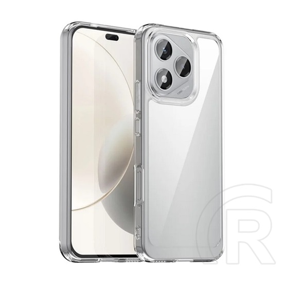 Gigapack Honor 400 Lite szilikon telefonvédő (ütésállóság, átlátszó hátlap) átlátszó