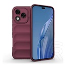 Gigapack Honor 400 Lite szilikon telefonvédő (ütésállóság, kameravédő, 3d) bordó