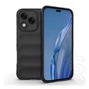 Gigapack Honor 400 Lite szilikon telefonvédő (ütésállóság, kameravédő, 3d) fekete