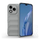 Gigapack Honor 400 Lite szilikon telefonvédő (ütésállóság, kameravédő, 3d) világosszürke