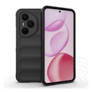 Gigapack Honor 400 Pro szilikon telefonvédő (ütésállóság, kameravédő, 3d) fekete