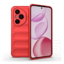 Gigapack Honor 400 Pro szilikon telefonvédő (ütésállóság, kameravédő, 3d) piros