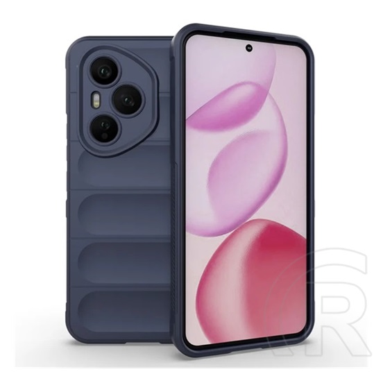 Gigapack Honor 400 Pro szilikon telefonvédő (ütésállóság, kameravédő, 3d) sötétkék