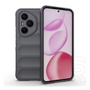 Gigapack Honor 400 Pro szilikon telefonvédő (ütésállóság, kameravédő, 3d) sötétszürke