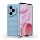 Gigapack Honor 400 Pro szilikon telefonvédő (ütésállóság, kameravédő, 3d) világoskék
