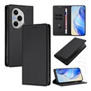 Gigapack Honor 400 Pro tok álló, bőr hatású (flip, oldalra nyíló, asztali tartó, rfid, prémium) fekete