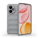 Gigapack Honor 400 szilikon telefonvédő (ütésállóság, kameravédő, 3d) világosszürke