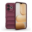 Gigapack Honor 600 Lite szilikon telefonvédő (ütésállóság, kameravédő, 3d) bordó