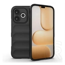 Gigapack Honor 600 Lite szilikon telefonvédő (ütésállóság, kameravédő, 3d) fekete
