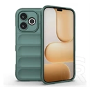 Gigapack Honor 600 Lite szilikon telefonvédő (ütésállóság, kameravédő, 3d) sötétzöld