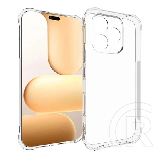 Gigapack Honor 600 Lite szilikon telefonvédő (ütésállóság, légpárnás sarok) átlátszó