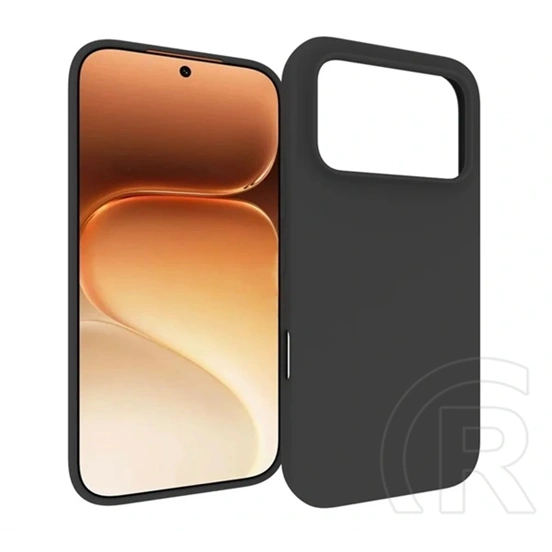 Gigapack Honor 600 Pro szilikon telefonvédő (matt) fekete