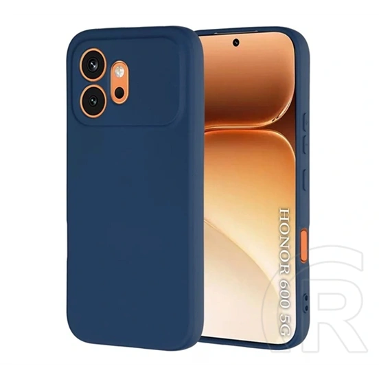 Gigapack Honor 600 Pro szilikon telefonvédő (matt) sötétkék