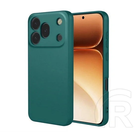 Gigapack Honor 600 Pro szilikon telefonvédő (matt) sötétzöld