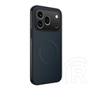 Gigapack Honor 600 Pro szilikon telefonvédő (műanyag hátlap, karbon minta, mágneses) sötétkék