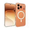 Gigapack Honor 600 Pro szilikon telefonvédő (ütésállóság, légpárnás sarok, magsafe) átlátszó