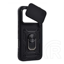 Gigapack Honor 600 defender szilikon telefonvédő (ütésállóság, tartógyűrű, kameravédő) fekete
