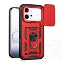 Gigapack Honor 600 defender szilikon telefonvédő (ütésállóság, tartógyűrű, kameravédő) piros