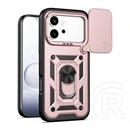 Gigapack Honor 600 defender szilikon telefonvédő (ütésállóság, tartógyűrű, kameravédő) rozéarany