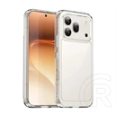Gigapack Honor 600 szilikon telefonvédő (ütésállóság, átlátszó hátlap) átlátszó