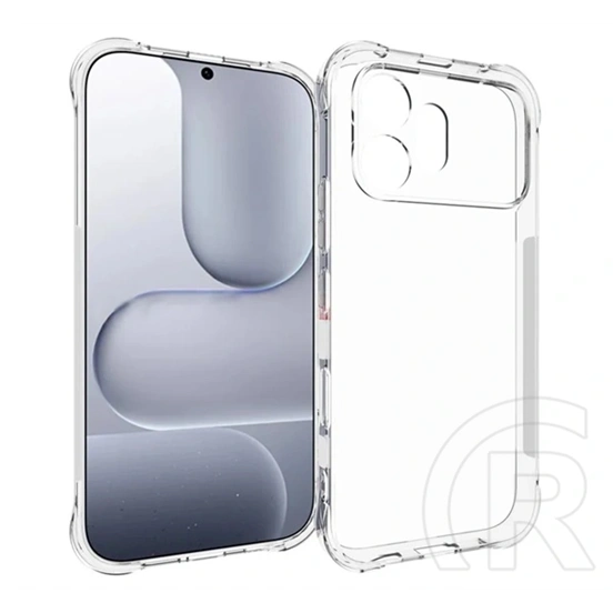 Gigapack Honor 600 szilikon telefonvédő (ütésállóság, légpárnás sarok) átlátszó