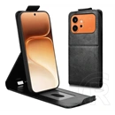 Gigapack Honor 600 tok álló, bőr hatású (flip, lefelé nyíló, asztali tartó, bankkártya tartó, mágnescsat) fekete