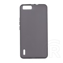 Gigapack Honor 6 Plus szilikon telefonvédő (matt) füstszínű