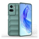 Gigapack Honor 90 Lite 5G szilikon telefonvédő (közepesen ütésálló, kamera védelem, 3d minta) sötétzöld