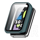 Gigapack Honor Band 10 műanyag keret (bumper, ütésállóság + kijelzővédő üveg) sötétzöld