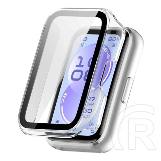 Gigapack Honor Choice InfoWear Watch 2i műanyag keret (bumper, ütésállóság + kijelzővédő üveg) átlátszó