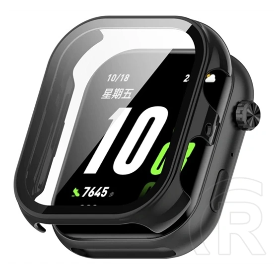 Gigapack Honor Choice InfoWear Watch 2i műanyag keret (bumper, ütésállóság + kijelzővédő üveg) fekete