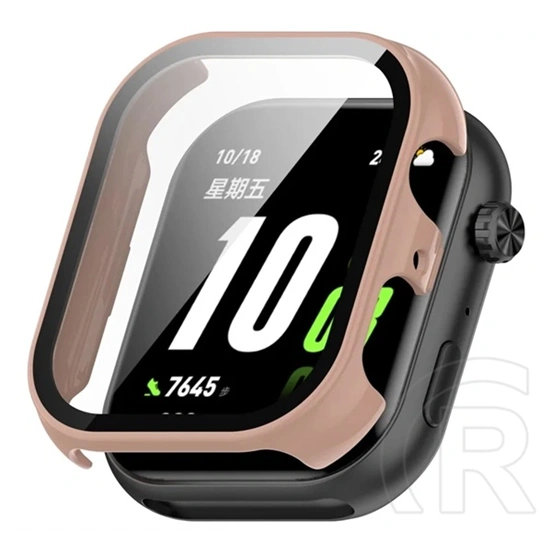 Gigapack Honor Choice InfoWear Watch 2i műanyag keret (bumper, ütésállóság + kijelzővédő üveg) rózsaszín