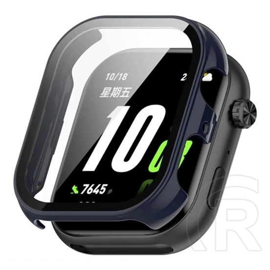 Gigapack Honor Choice InfoWear Watch 2i műanyag keret (bumper, ütésállóság + kijelzővédő üveg) sötétkék