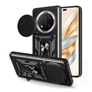 Gigapack Honor Magic7 Lite defender szilikon telefonvédő (ütésállóság, tartógyűrű, kameravédő) fekete