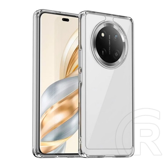 Gigapack Honor Magic7 Lite szilikon telefonvédő (ütésállóság, átlátszó hátlap) átlátszó