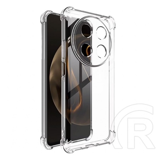 Gigapack Honor Magic7 Lite szilikon telefonvédő (ütésállóság, légpárnás sarok) átlátszó