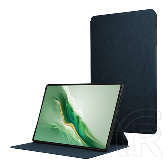 Gigapack Honor MagicPad 2 tok álló, bőr hatású (flip, asztali tartó, prémium) sötétkék