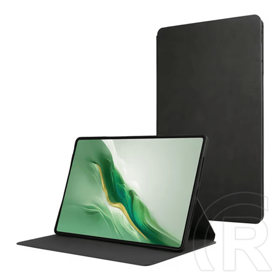 Gigapack Honor MagicPad 2 tok álló, bőr hatású (flip, asztali tartó, prémium) sötétzöld