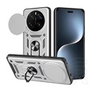 Gigapack Honor Magic 7 Pro defender szilikon telefonvédő (ütésállóság, tartógyűrű, kameravédő) ezüst