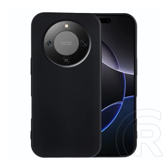 Gigapack Honor Magic 8 Lite szilikon telefonvédő (matt) fekete