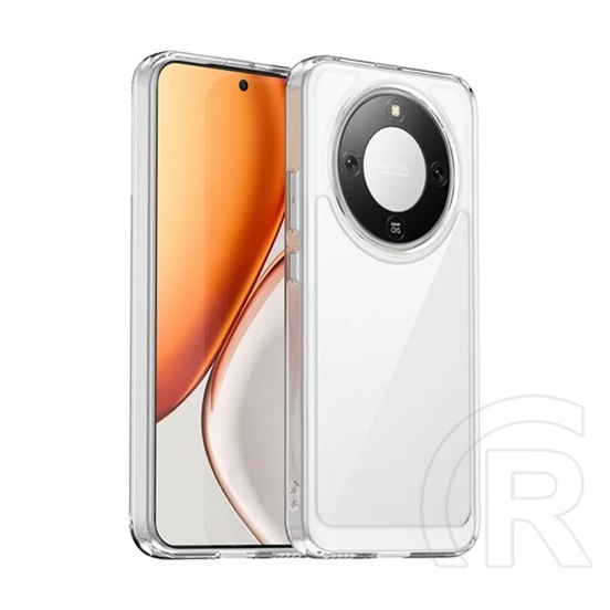 Gigapack Honor Magic 8 Lite szilikon telefonvédő (ütésállóság, átlátszó hátlap) átlátszó