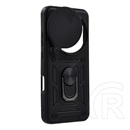 Gigapack Honor Magic 8 Pro defender szilikon telefonvédő (ütésállóság, tartógyűrű, kameravédő) fekete