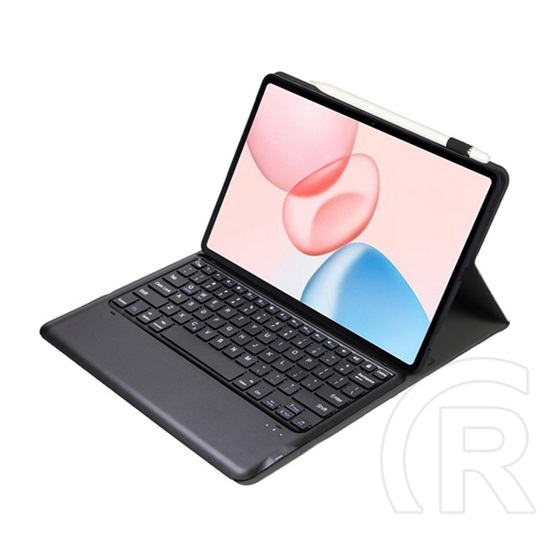 Gigapack Honor Pad 10 WIFI  tok álló, bőr hatású (flip, bluetooth billentyűzet, asztali tartó, angol nyelvű) fekete