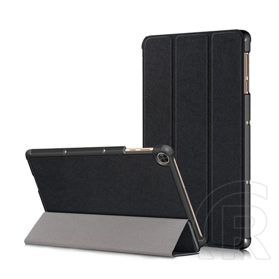 Gigapack Honor Pad X8 tok álló, bőr hatású (flip, oldalra nyíló, trifold asztali tartó funkció) fekete